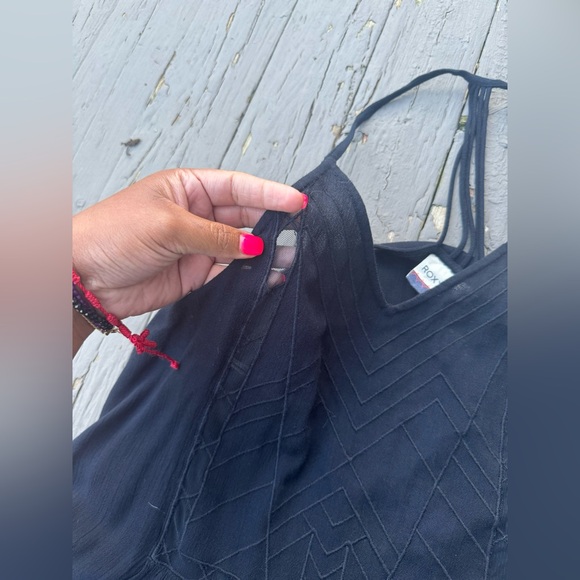 NWT • ROXY // STRAPPY TANK TOP - DEEP BLUE - Picture 9 of 9